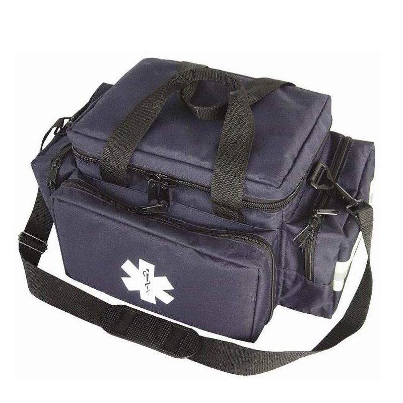 Trauma Bag - Star of Life Logo Bag med blixtlåsfickor, reflekterande trim och axelremmar Trauma Bag SR-TB0505